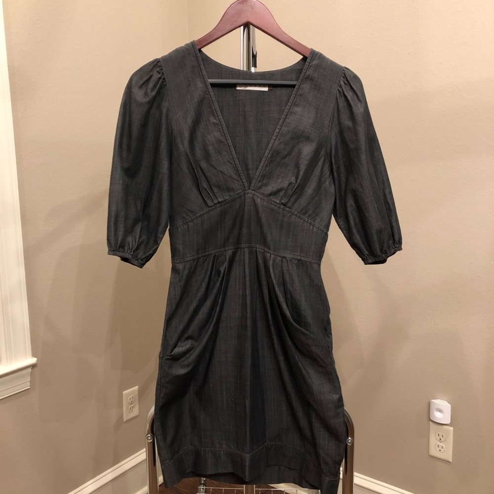 Deep V Mini Dress